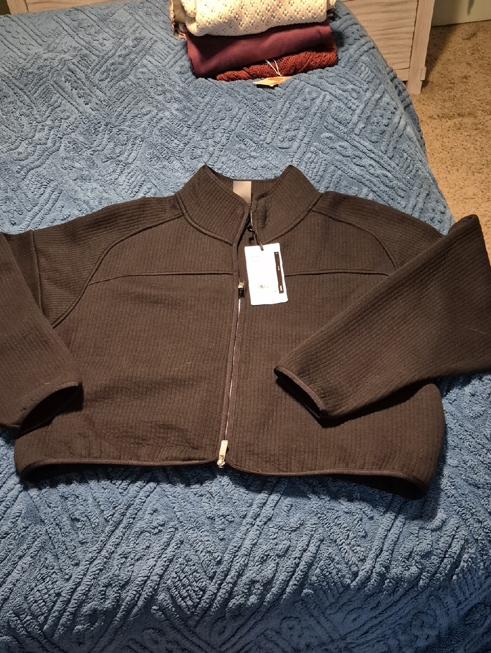 Calia Elevate Textured Jacket Sz L NWT